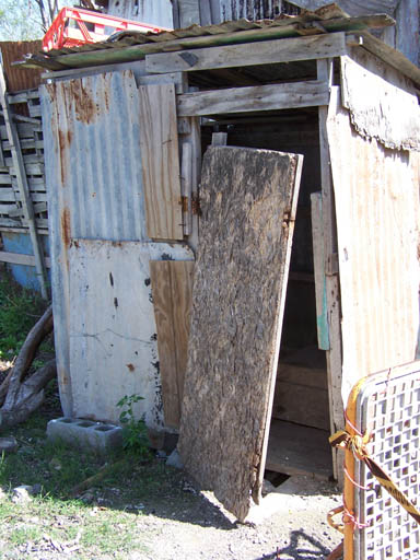 Gloria's Home (3)  old outhouse