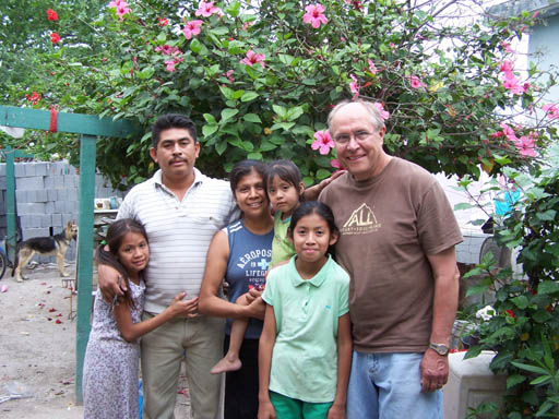 Pastor Jim with Gamaliel & Family