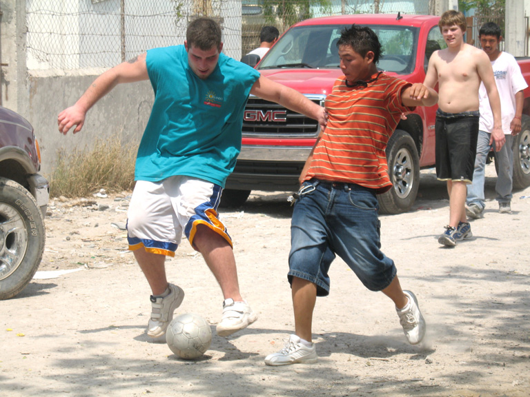 24 - Soccer in the street
