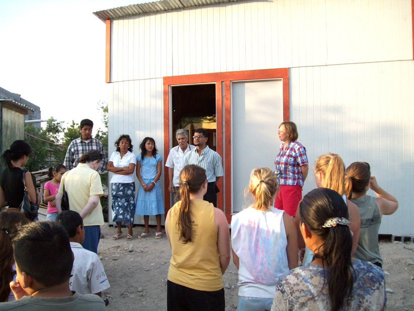 9 - Samuel's and Leti's new two-room living quarters  during the dedication service