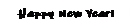 Text Box: Happy New Year!